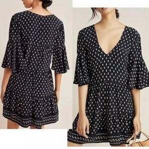 Faithfull the Brand x Anthropologie Floral Mini Dress